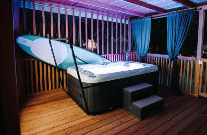 Sea House Pool & Jacuzzi, Bikes, Sup - Privilege Point Camping & Villas Селце Экстерьер фото